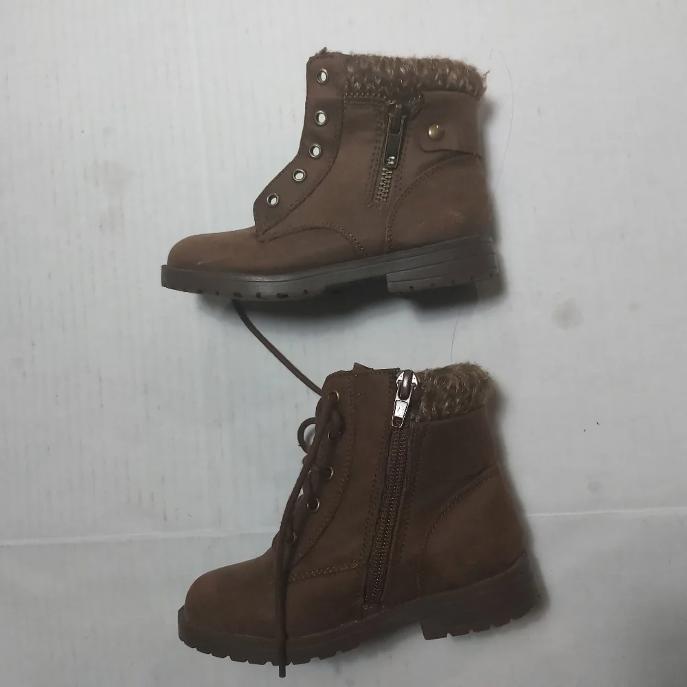 UNR8ED Toddler Rebecca Brown Boots Girls Size 6